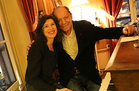 Christelle Loury avec Charles Dumont