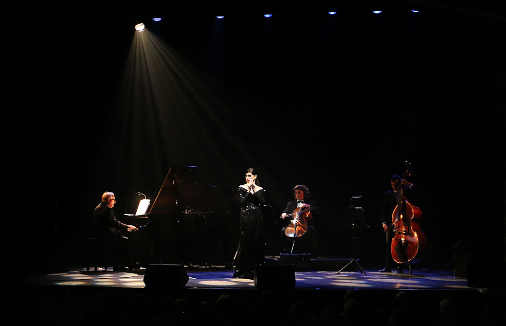 Christelle Loury et son trio au Théâtre de Sens (2017)