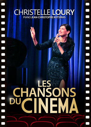 Affiche Christelle Loury Les chansons du cinéma